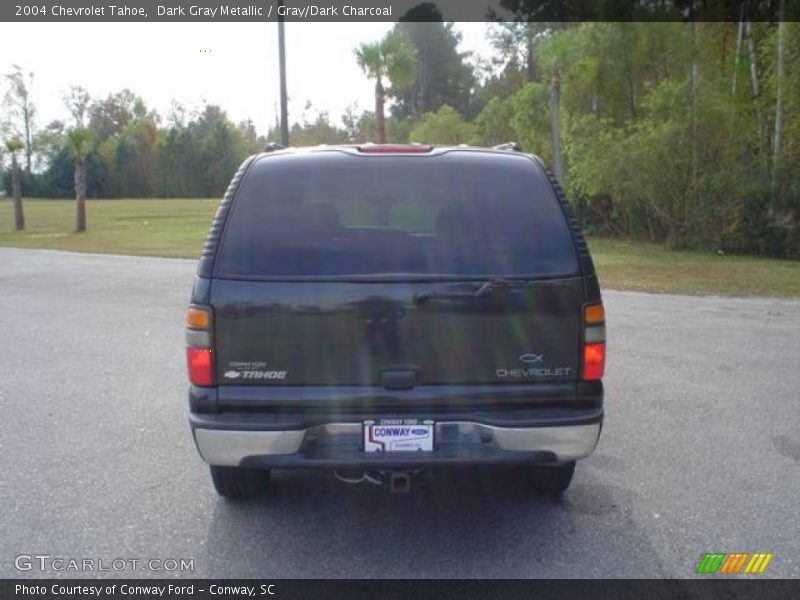 Dark Gray Metallic / Gray/Dark Charcoal 2004 Chevrolet Tahoe