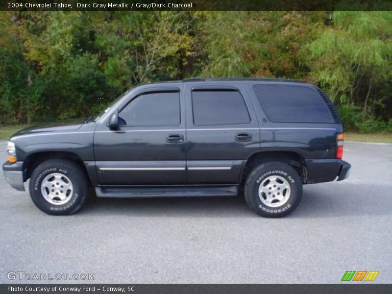 Dark Gray Metallic / Gray/Dark Charcoal 2004 Chevrolet Tahoe