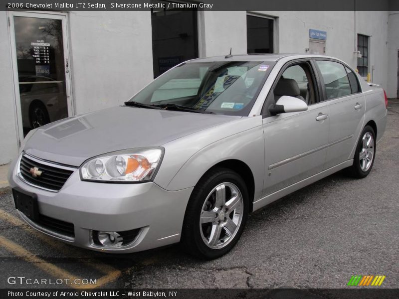 Silverstone Metallic / Titanium Gray 2006 Chevrolet Malibu LTZ Sedan