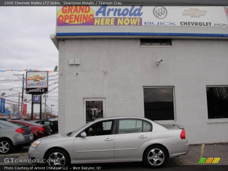 Silverstone Metallic / Titanium Gray 2006 Chevrolet Malibu LTZ Sedan