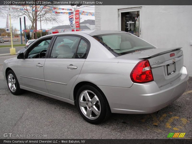 Silverstone Metallic / Titanium Gray 2006 Chevrolet Malibu LTZ Sedan