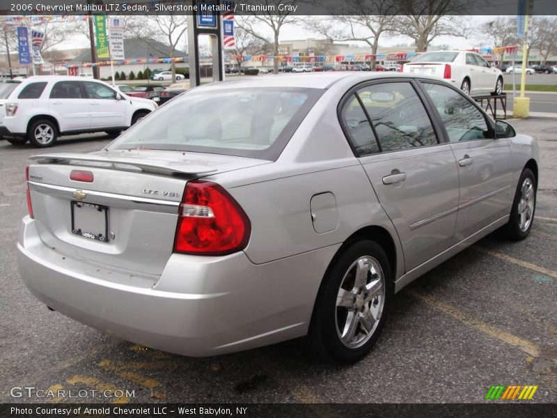 Silverstone Metallic / Titanium Gray 2006 Chevrolet Malibu LTZ Sedan