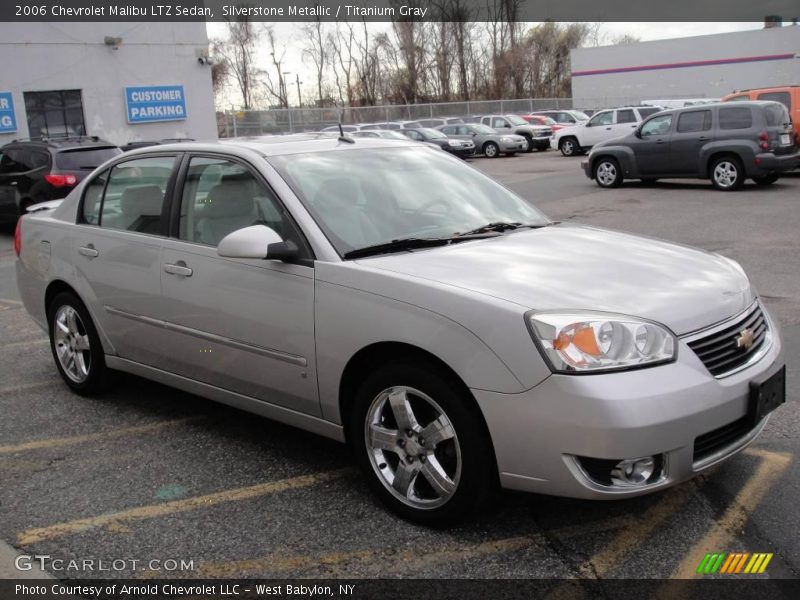 Silverstone Metallic / Titanium Gray 2006 Chevrolet Malibu LTZ Sedan