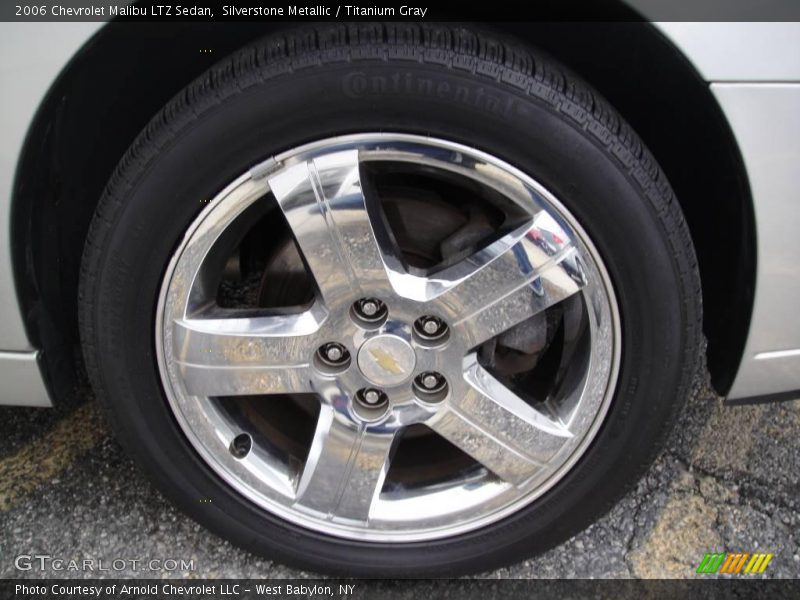 Silverstone Metallic / Titanium Gray 2006 Chevrolet Malibu LTZ Sedan