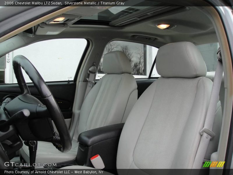 Silverstone Metallic / Titanium Gray 2006 Chevrolet Malibu LTZ Sedan