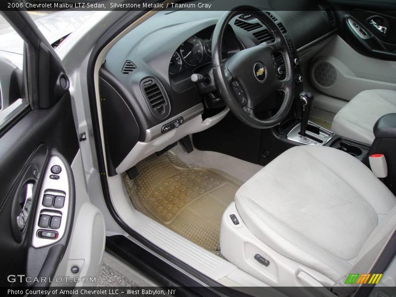 Silverstone Metallic / Titanium Gray 2006 Chevrolet Malibu LTZ Sedan
