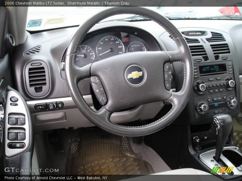 Silverstone Metallic / Titanium Gray 2006 Chevrolet Malibu LTZ Sedan