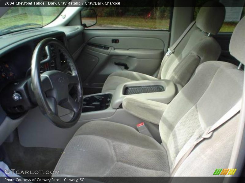 Dark Gray Metallic / Gray/Dark Charcoal 2004 Chevrolet Tahoe