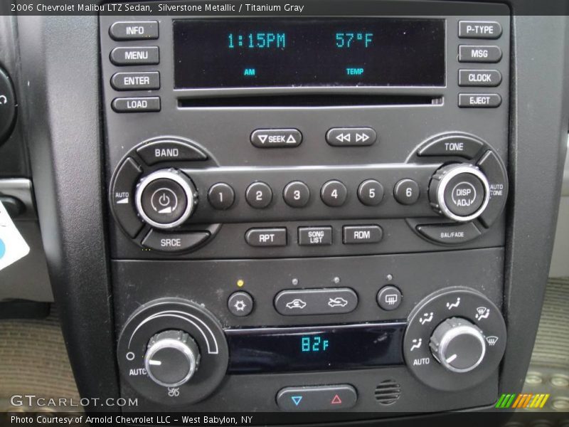Silverstone Metallic / Titanium Gray 2006 Chevrolet Malibu LTZ Sedan