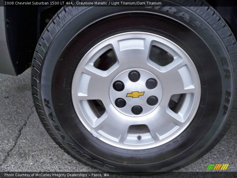 Graystone Metallic / Light Titanium/Dark Titanium 2008 Chevrolet Suburban 1500 LT 4x4