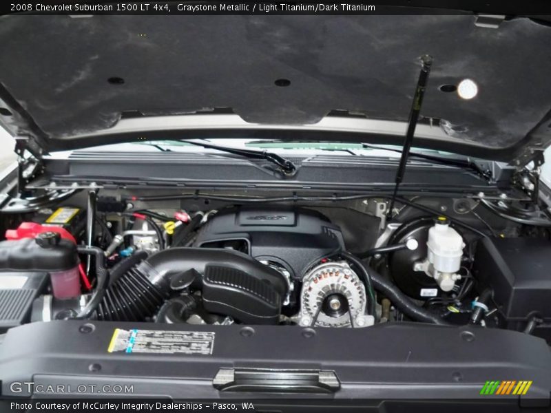 Graystone Metallic / Light Titanium/Dark Titanium 2008 Chevrolet Suburban 1500 LT 4x4