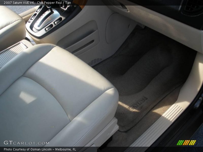 Chili Pepper Red / Tan 2007 Saturn VUE V6