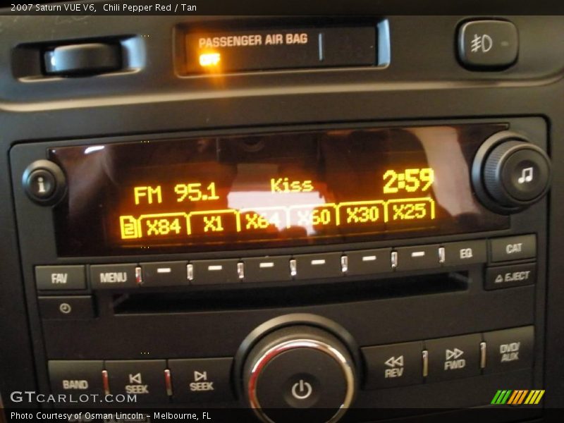 Chili Pepper Red / Tan 2007 Saturn VUE V6
