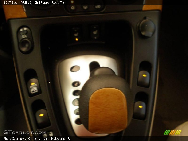 Chili Pepper Red / Tan 2007 Saturn VUE V6