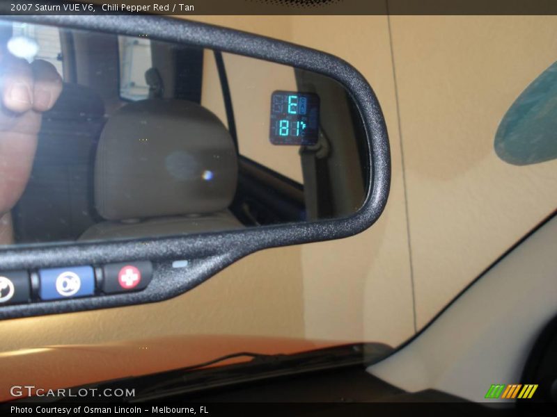 Chili Pepper Red / Tan 2007 Saturn VUE V6