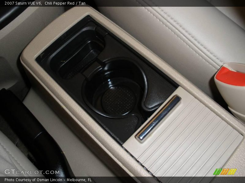 Chili Pepper Red / Tan 2007 Saturn VUE V6