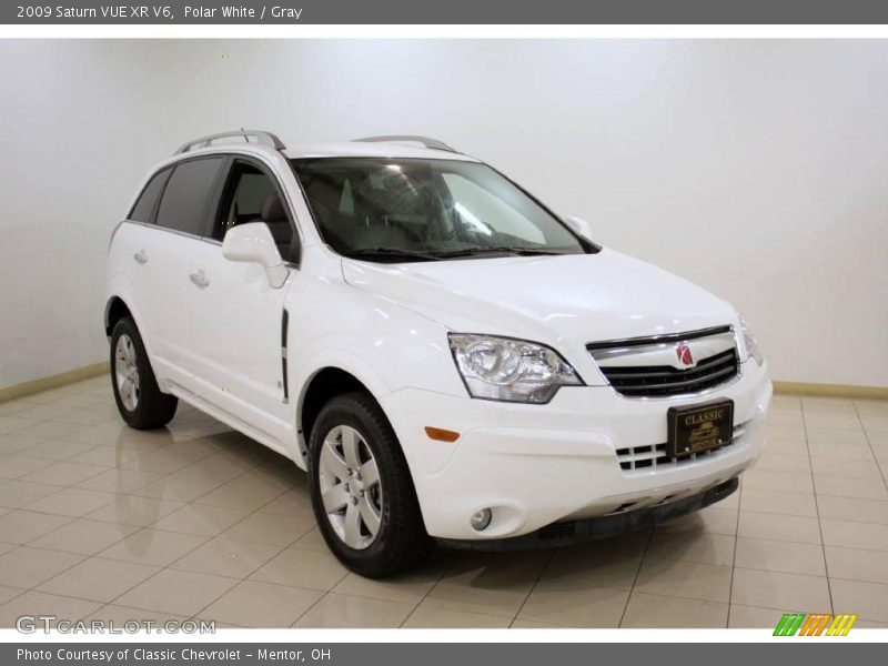 Polar White / Gray 2009 Saturn VUE XR V6