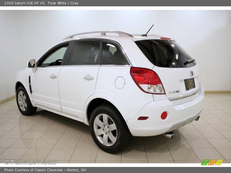 Polar White / Gray 2009 Saturn VUE XR V6