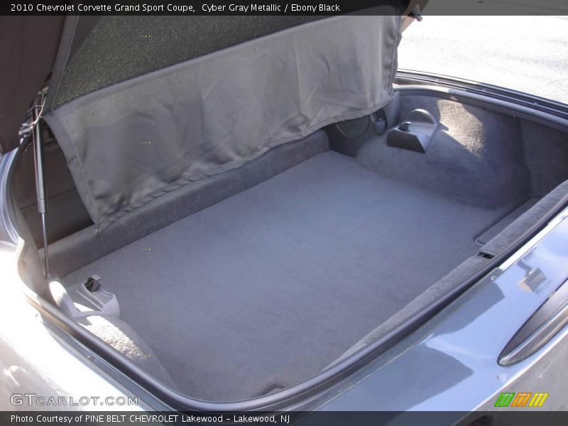 Cyber Gray Metallic / Ebony Black 2010 Chevrolet Corvette Grand Sport Coupe