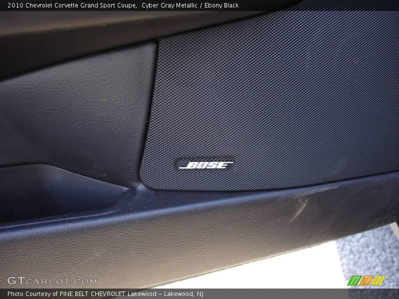 Cyber Gray Metallic / Ebony Black 2010 Chevrolet Corvette Grand Sport Coupe