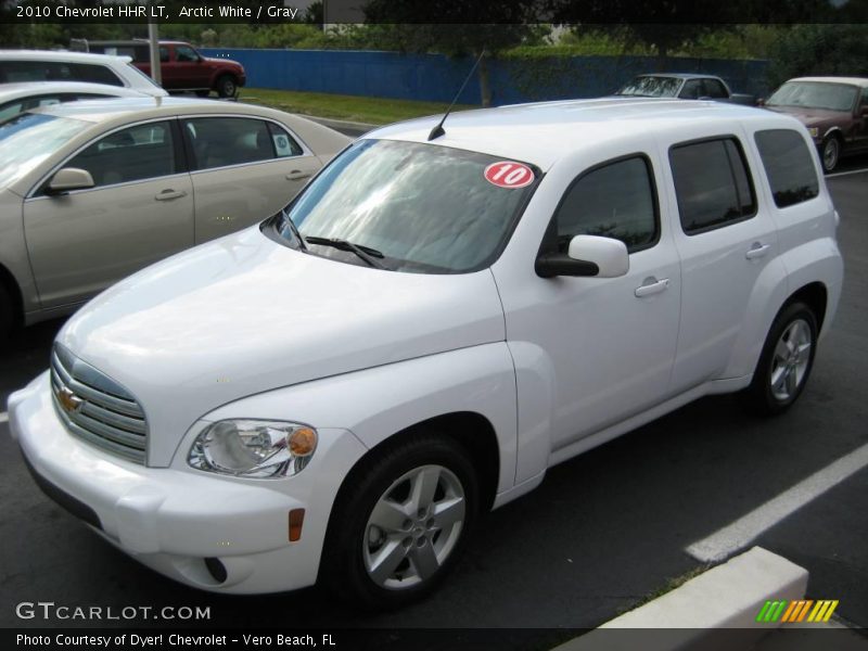 Arctic White / Gray 2010 Chevrolet HHR LT