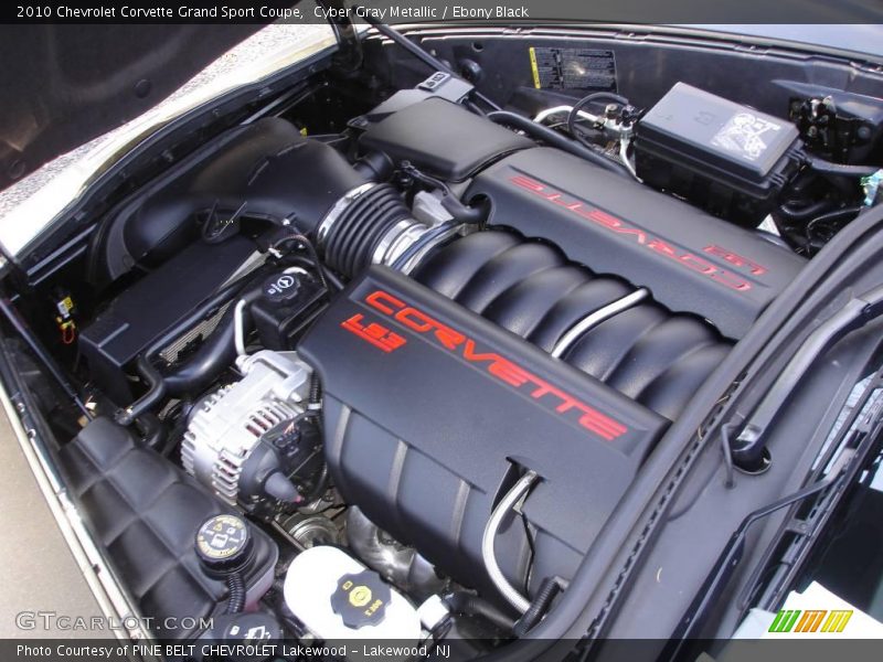 Cyber Gray Metallic / Ebony Black 2010 Chevrolet Corvette Grand Sport Coupe
