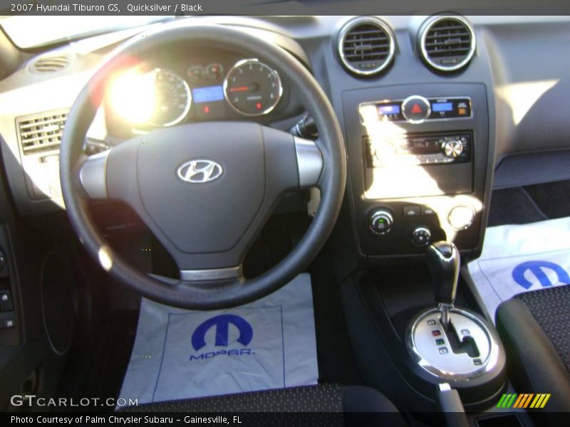 Quicksilver / Black 2007 Hyundai Tiburon GS