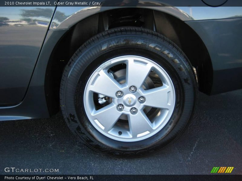 Cyber Gray Metallic / Gray 2010 Chevrolet Impala LT