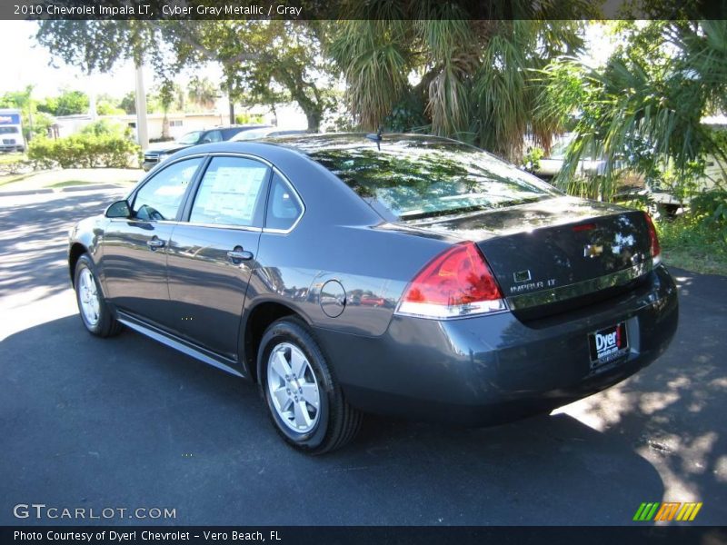 Cyber Gray Metallic / Gray 2010 Chevrolet Impala LT