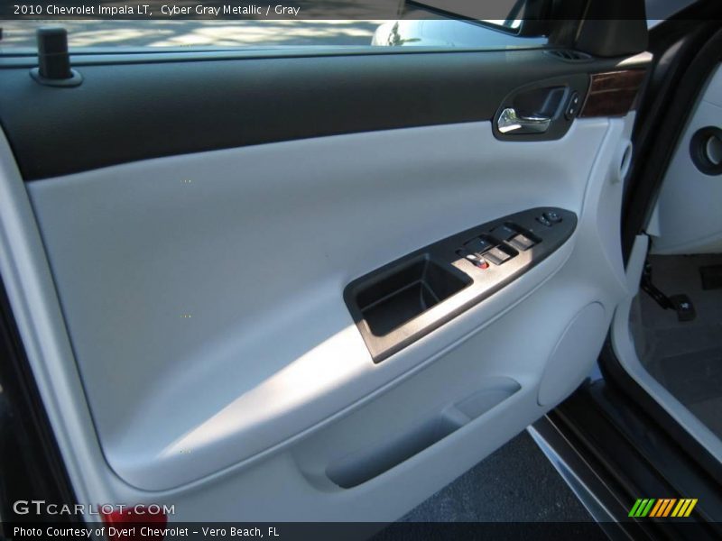 Cyber Gray Metallic / Gray 2010 Chevrolet Impala LT