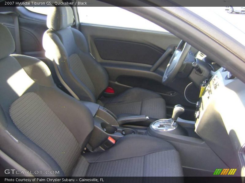 Quicksilver / Black 2007 Hyundai Tiburon GS