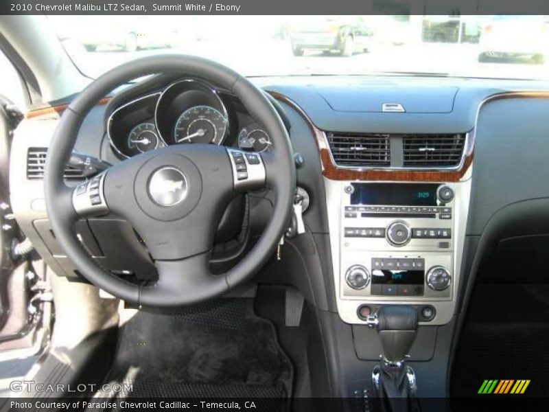Summit White / Ebony 2010 Chevrolet Malibu LTZ Sedan