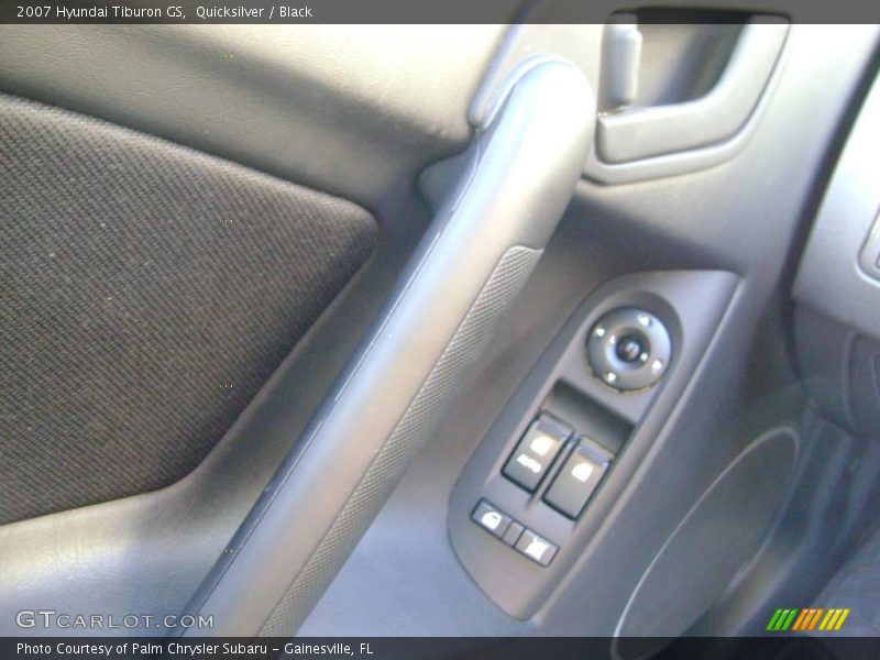 Quicksilver / Black 2007 Hyundai Tiburon GS