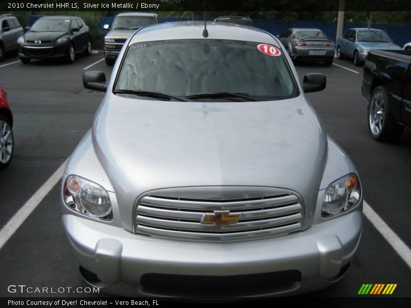 Silver Ice Metallic / Ebony 2010 Chevrolet HHR LS