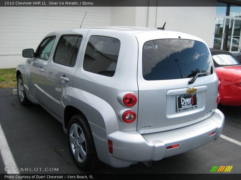 Silver Ice Metallic / Ebony 2010 Chevrolet HHR LS