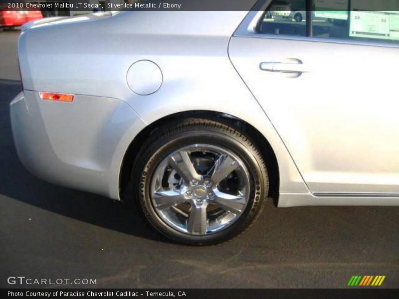 Silver Ice Metallic / Ebony 2010 Chevrolet Malibu LT Sedan