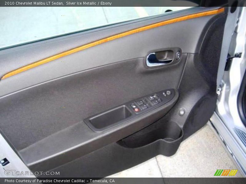 Silver Ice Metallic / Ebony 2010 Chevrolet Malibu LT Sedan