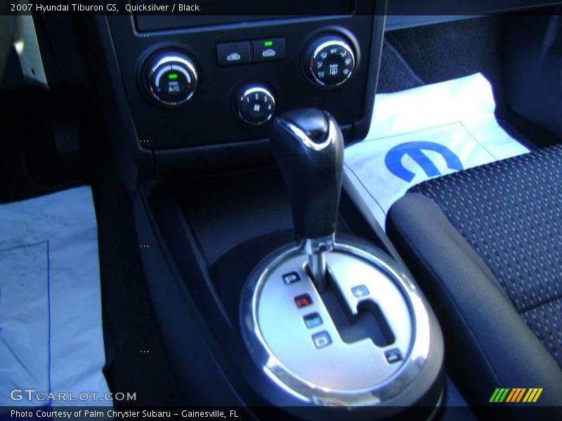 Quicksilver / Black 2007 Hyundai Tiburon GS