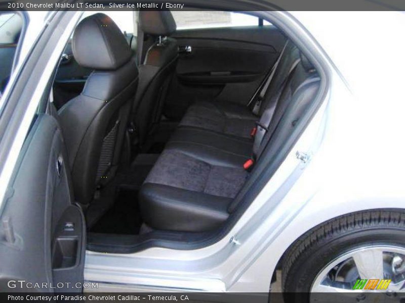 Silver Ice Metallic / Ebony 2010 Chevrolet Malibu LT Sedan