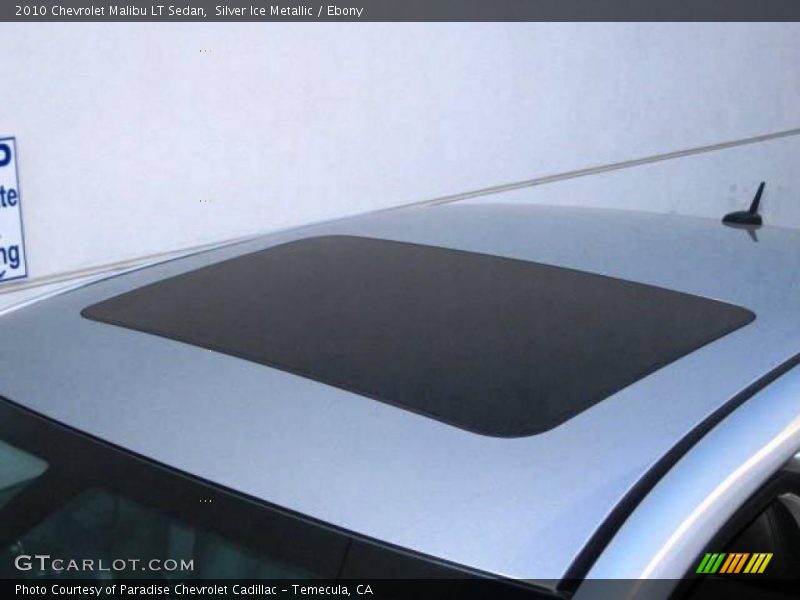 Silver Ice Metallic / Ebony 2010 Chevrolet Malibu LT Sedan