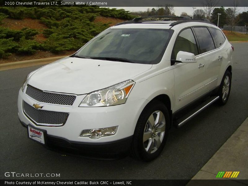 Summit White / Cashmere 2010 Chevrolet Traverse LTZ