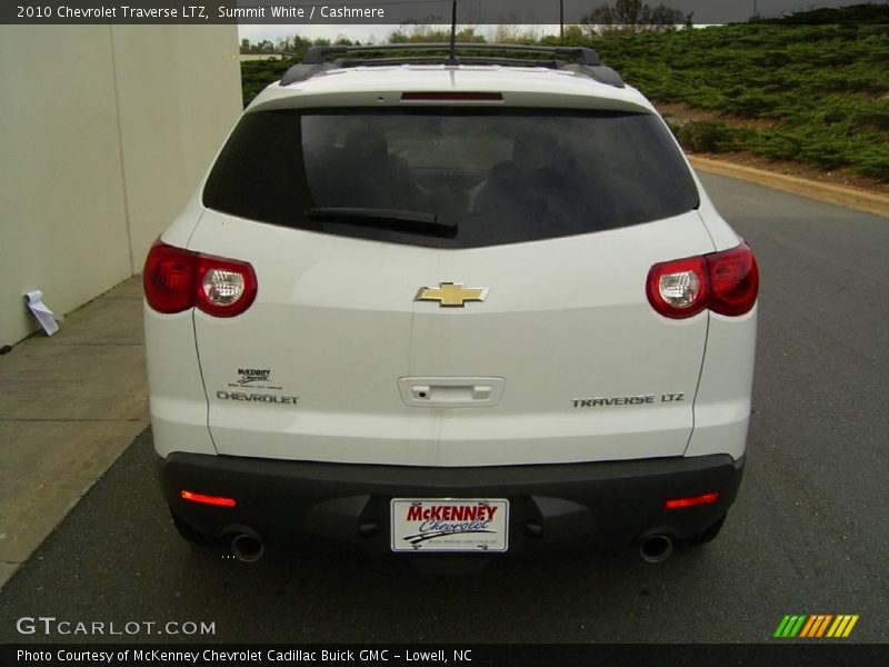 Summit White / Cashmere 2010 Chevrolet Traverse LTZ