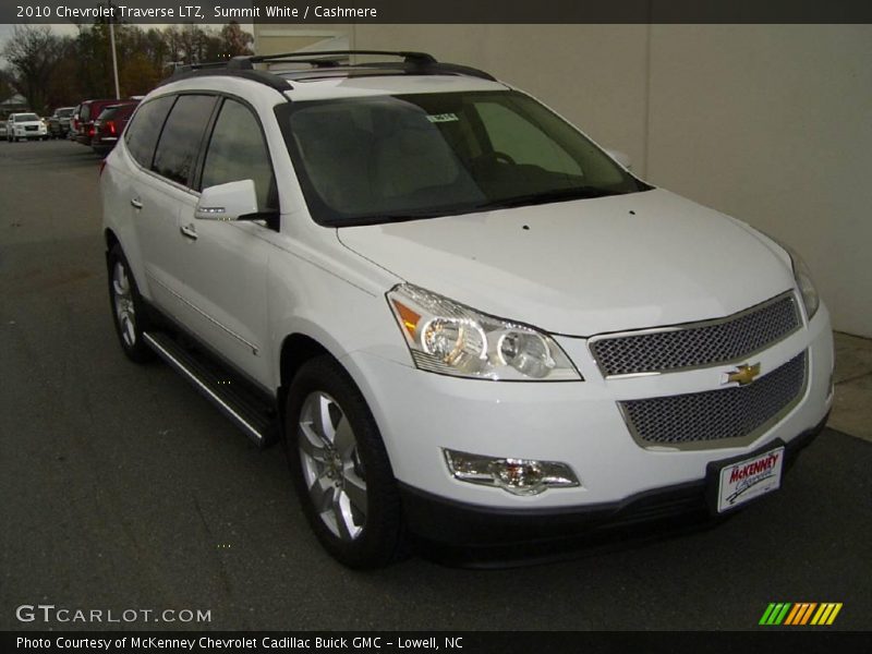 Summit White / Cashmere 2010 Chevrolet Traverse LTZ