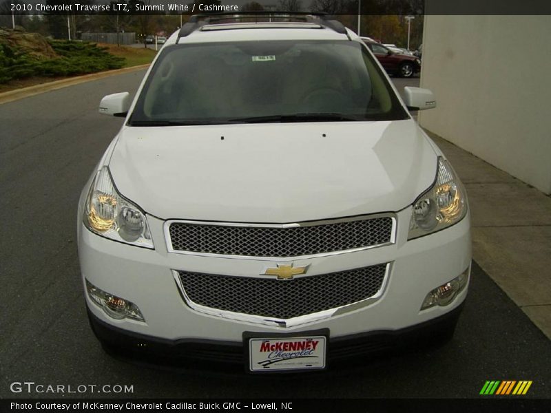 Summit White / Cashmere 2010 Chevrolet Traverse LTZ