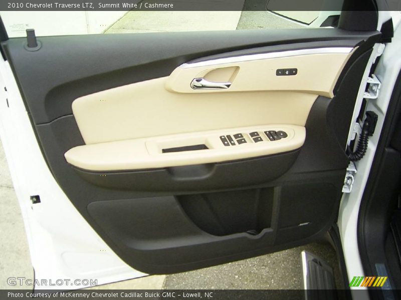 Summit White / Cashmere 2010 Chevrolet Traverse LTZ