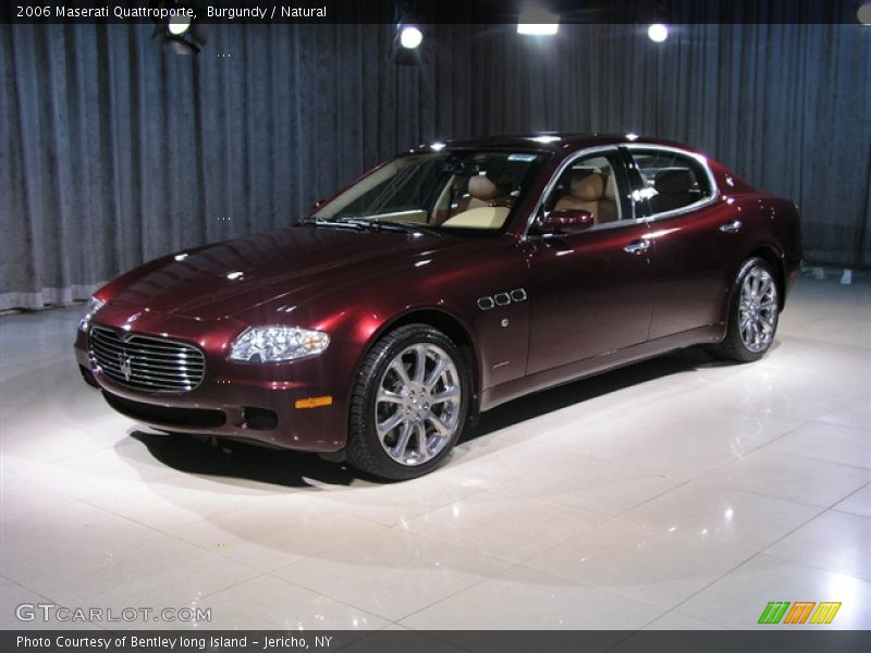 Burgundy / Natural 2006 Maserati Quattroporte