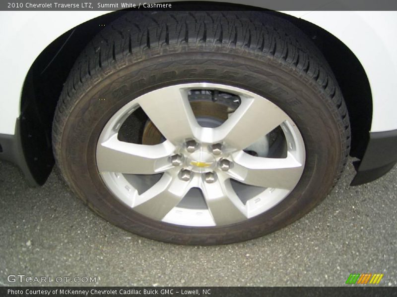 Summit White / Cashmere 2010 Chevrolet Traverse LTZ