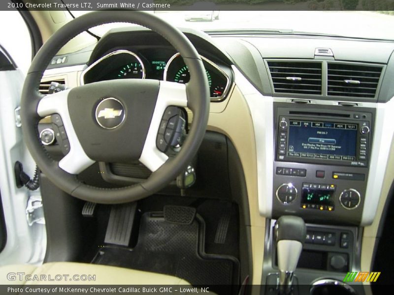 Summit White / Cashmere 2010 Chevrolet Traverse LTZ