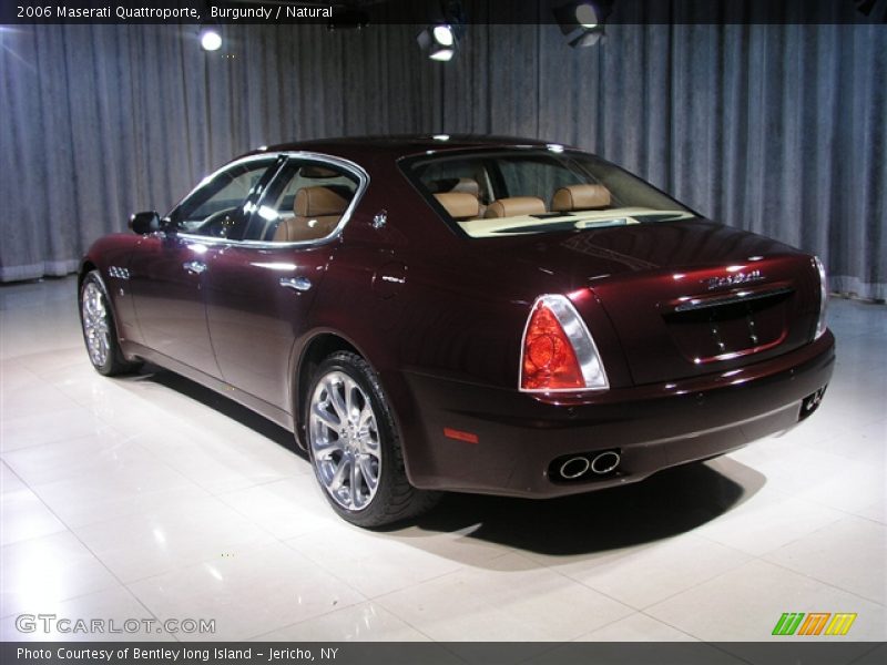 Burgundy / Natural 2006 Maserati Quattroporte
