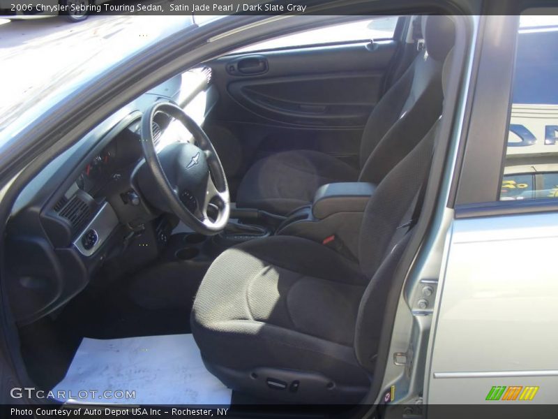 Satin Jade Pearl / Dark Slate Gray 2006 Chrysler Sebring Touring Sedan
